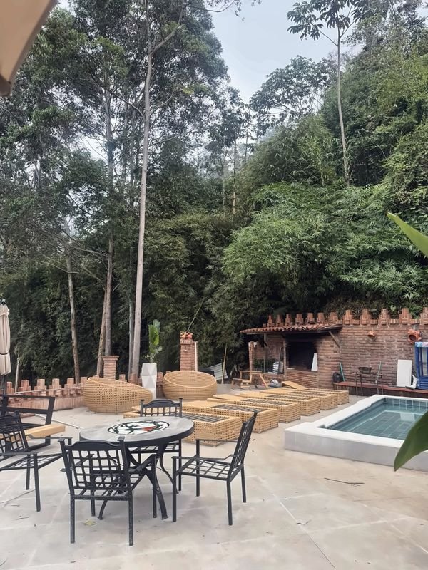 Terraza con jacuzzi